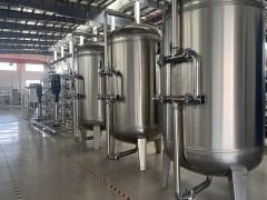 Reverse Osmosis water treatment machine line