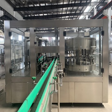carbonated soft drink can beverage filling packing machine